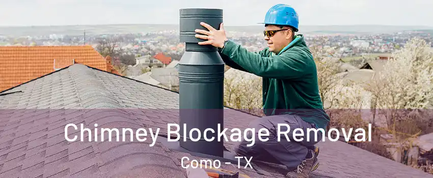 Chimney Blockage Removal Como - TX