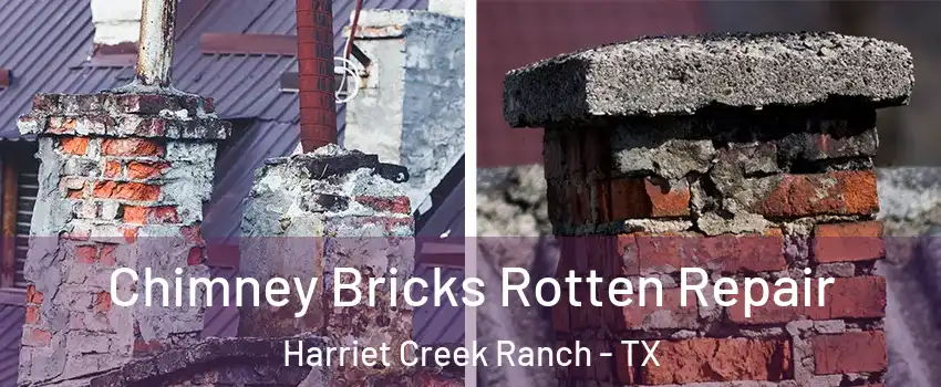 Chimney Bricks Rotten Repair Harriet Creek Ranch - TX