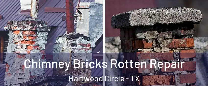 Chimney Bricks Rotten Repair Hartwood Circle - TX