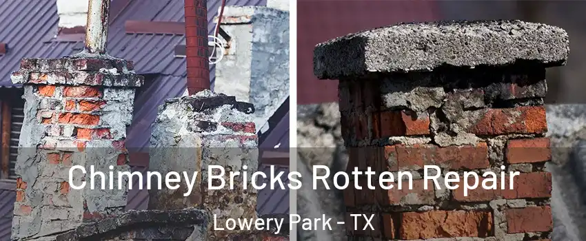 Chimney Bricks Rotten Repair Lowery Park - TX