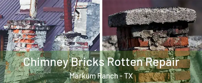 Chimney Bricks Rotten Repair Markum Ranch - TX