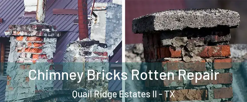 Chimney Bricks Rotten Repair Quail Ridge Estates II - TX