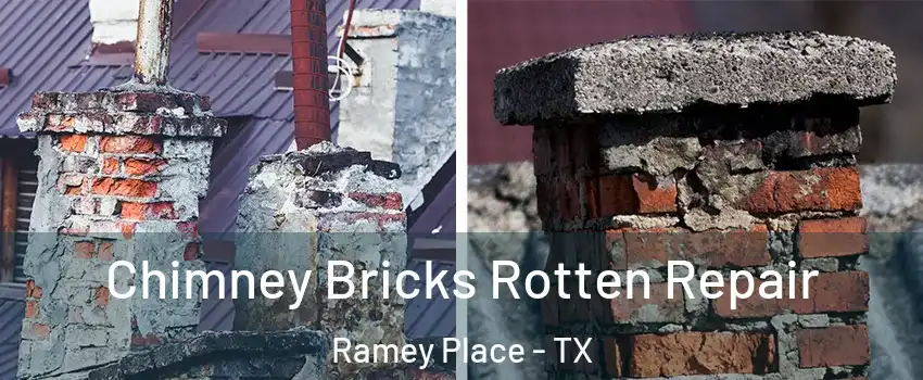 Chimney Bricks Rotten Repair Ramey Place - TX