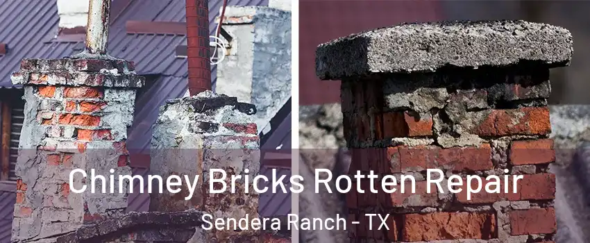 Chimney Bricks Rotten Repair Sendera Ranch - TX