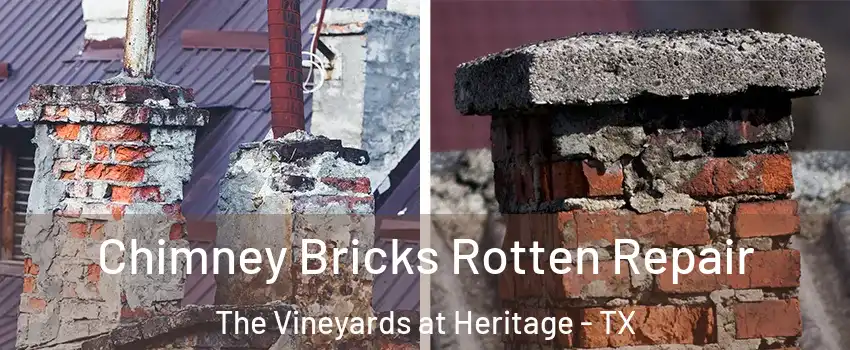 Chimney Bricks Rotten Repair The Vineyards at Heritage - TX