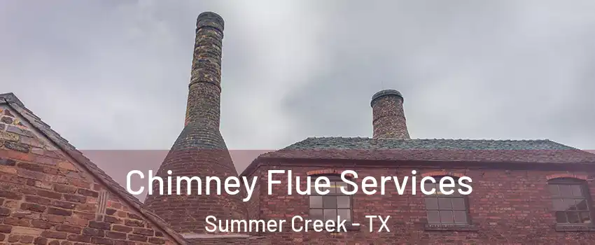 Chimney Flue Services Summer Creek - TX
