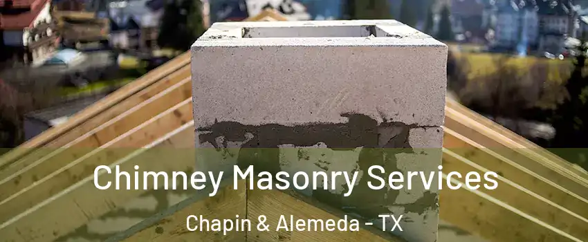 Chimney Masonry Services Chapin & Alemeda - TX