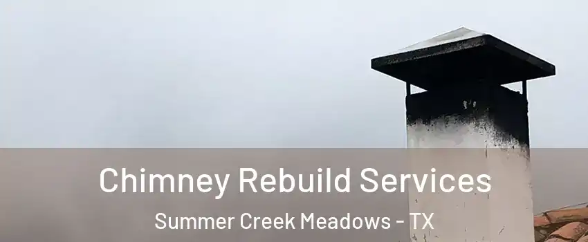 Chimney Rebuild Services Summer Creek Meadows - TX