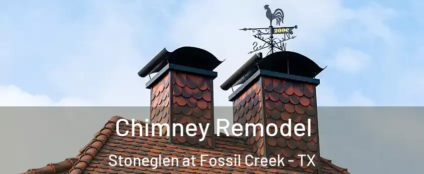 Chimney Remodel Stoneglen at Fossil Creek - TX