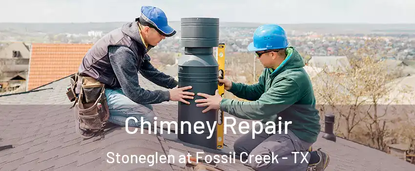 Chimney Repair Stoneglen at Fossil Creek - TX