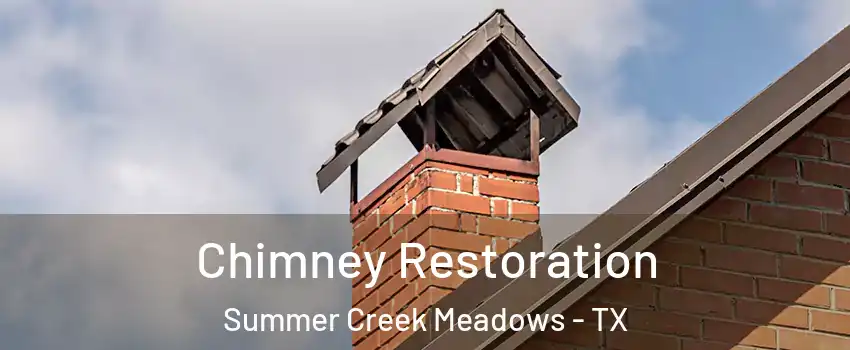 Chimney Restoration Summer Creek Meadows - TX