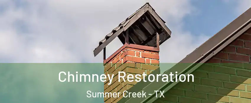 Chimney Restoration Summer Creek - TX