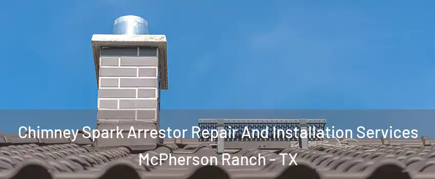 Chimney Spark Arrestor Repair And Installation Services McPherson Ranch - TX