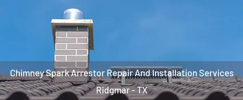 Chimney Spark Arrestor Repair And Installation Services Ridgmar - TX