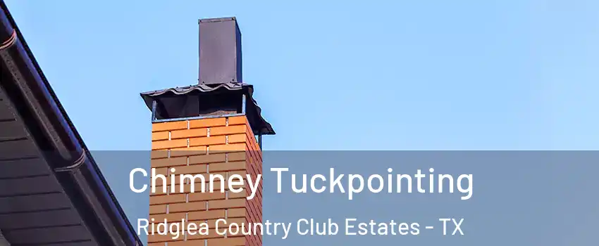 Chimney Tuckpointing Ridglea Country Club Estates - TX