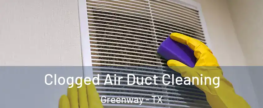 Clogged Air Duct Cleaning Greenway - TX