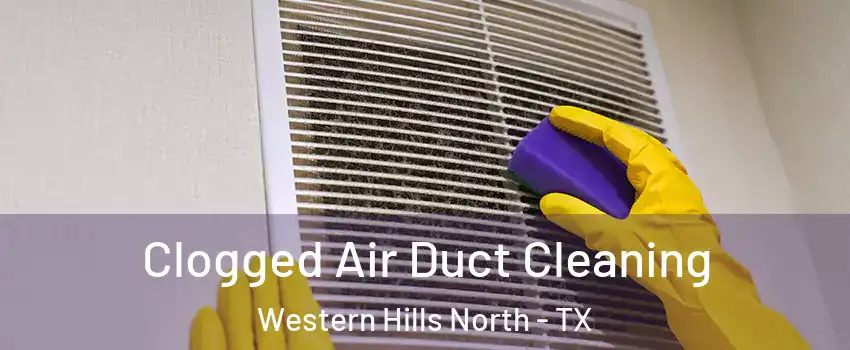 Clogged Air Duct Cleaning Western Hills North - TX