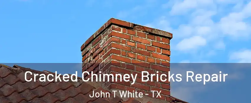 Cracked Chimney Bricks Repair John T White - TX