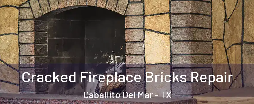 Cracked Fireplace Bricks Repair Caballito Del Mar - TX