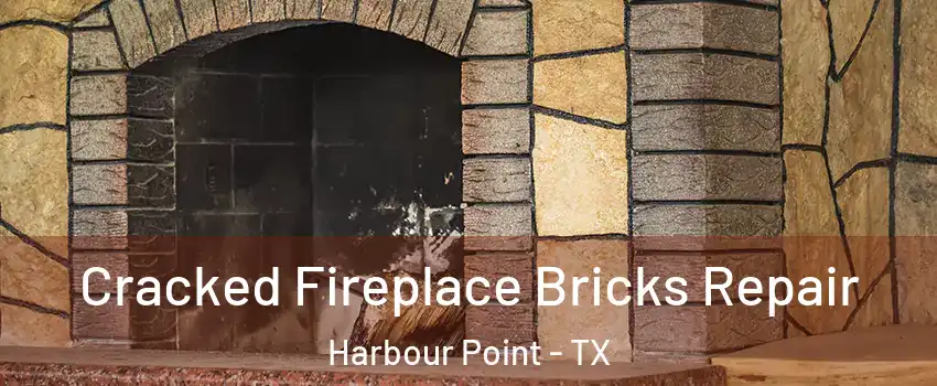 Cracked Fireplace Bricks Repair Harbour Point - TX