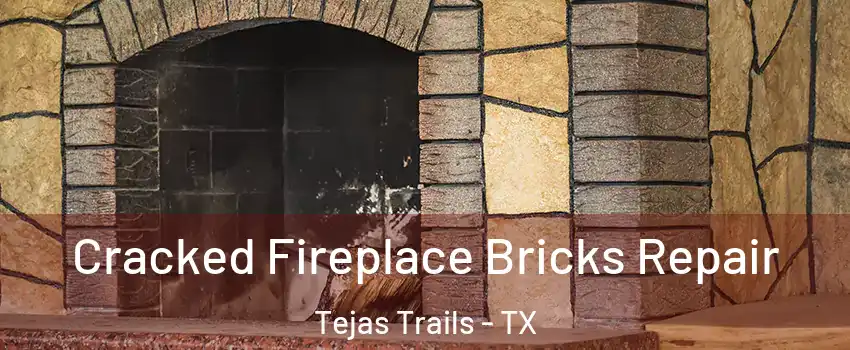 Cracked Fireplace Bricks Repair Tejas Trails - TX