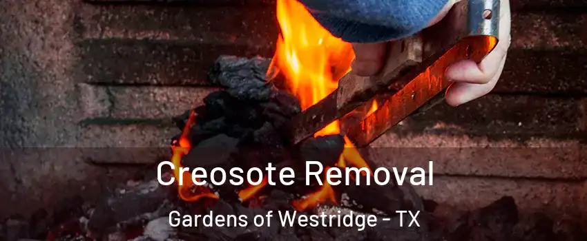 Creosote Removal Gardens of Westridge - TX