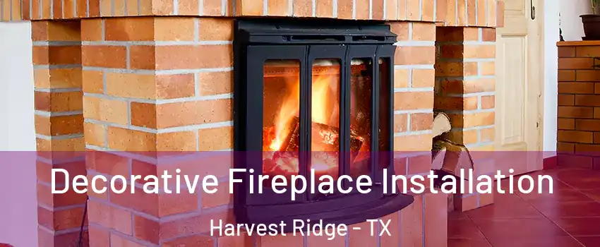 Decorative Fireplace Installation Harvest Ridge - TX