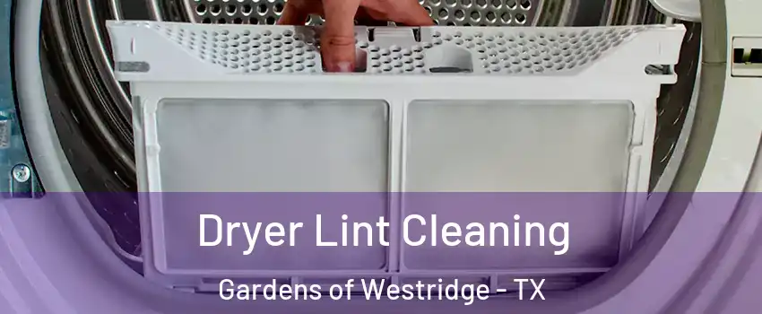 Dryer Lint Cleaning Gardens of Westridge - TX