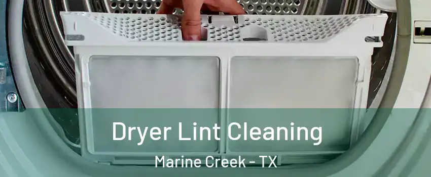 Dryer Lint Cleaning Marine Creek - TX