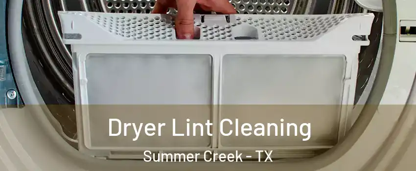 Dryer Lint Cleaning Summer Creek - TX