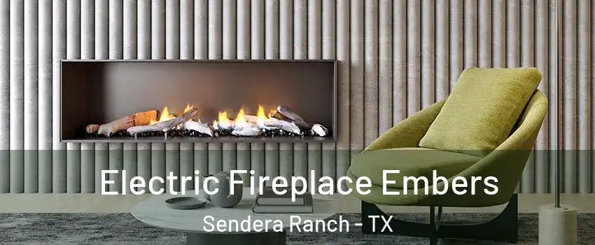 Electric Fireplace Embers Sendera Ranch - TX