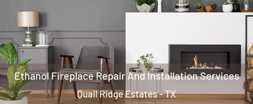 Ethanol Fireplace Repair And Installation Services Quail Ridge Estates - TX