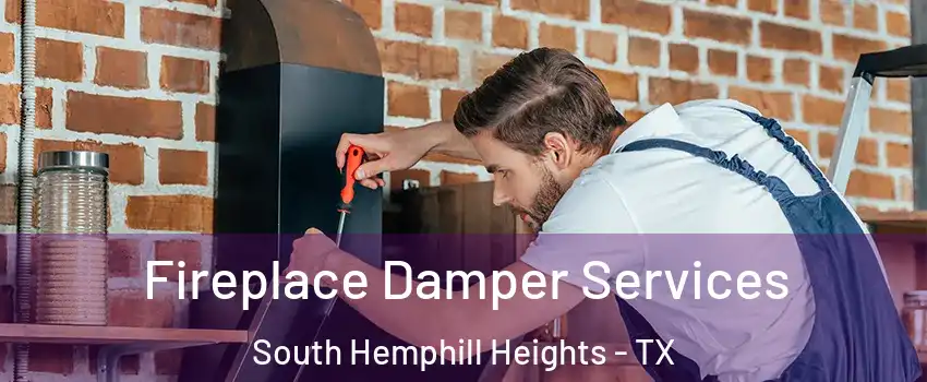 Fireplace Damper Services South Hemphill Heights - TX