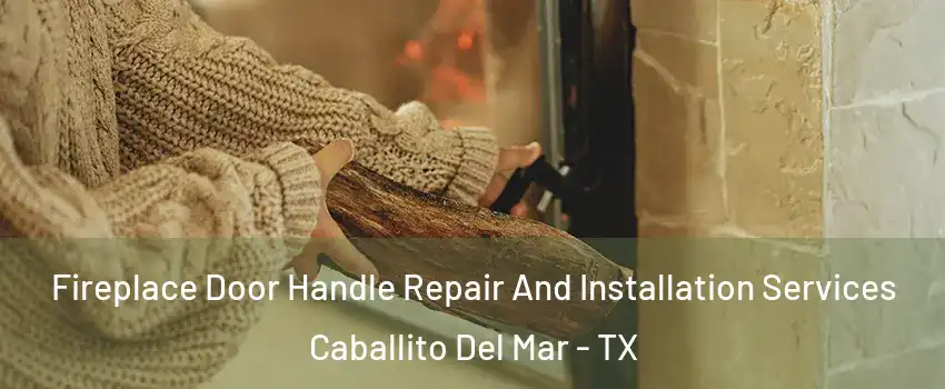 Fireplace Door Handle Repair And Installation Services Caballito Del Mar - TX