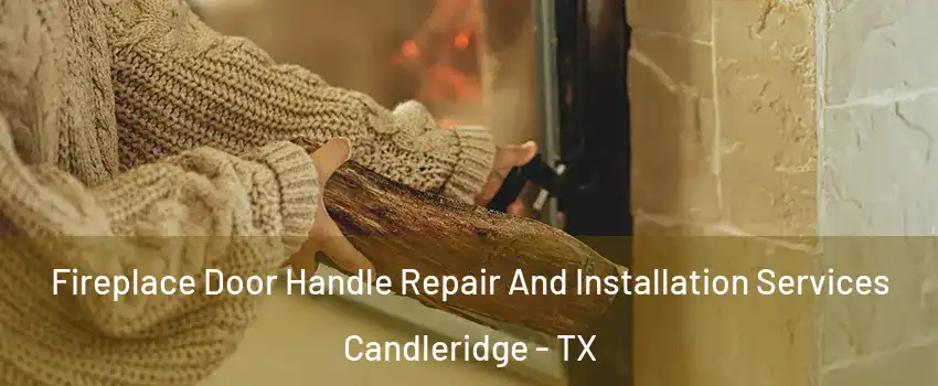 Fireplace Door Handle Repair And Installation Services Candleridge - TX