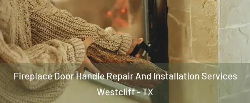 Fireplace Door Handle Repair And Installation Services Westcliff - TX