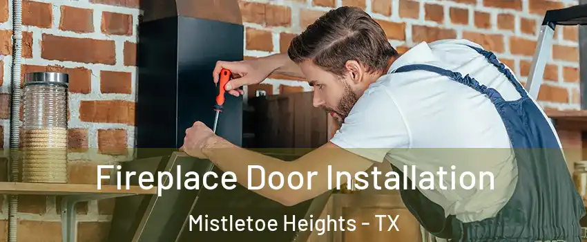 Fireplace Door Installation Mistletoe Heights - TX