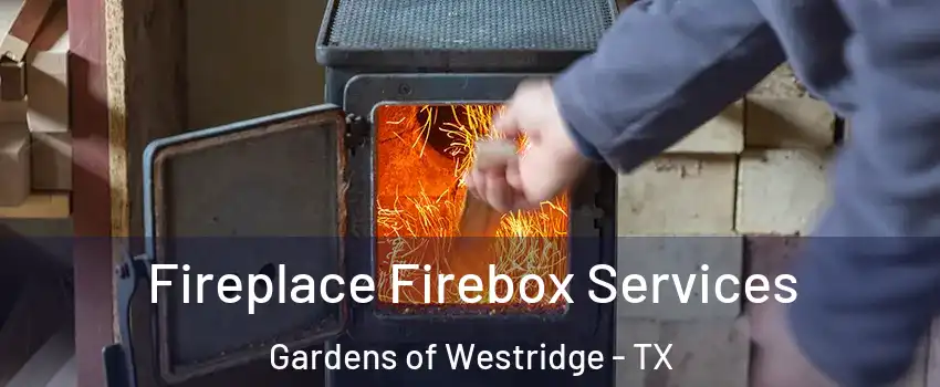 Fireplace Firebox Services Gardens of Westridge - TX