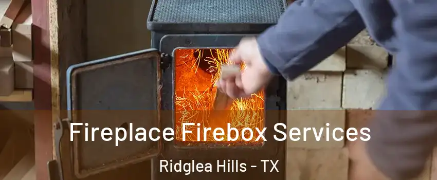 Fireplace Firebox Services Ridglea Hills - TX