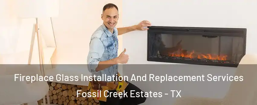 Fireplace Glass Installation And Replacement Services Fossil Creek Estates - TX