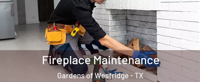 Fireplace Maintenance Gardens of Westridge - TX