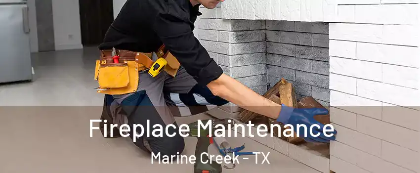 Fireplace Maintenance Marine Creek - TX