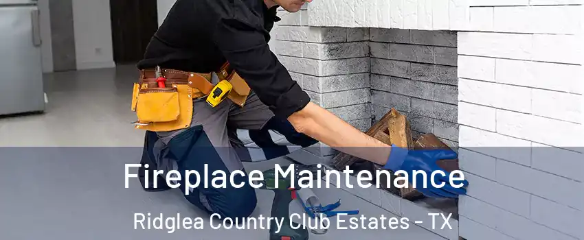 Fireplace Maintenance Ridglea Country Club Estates - TX