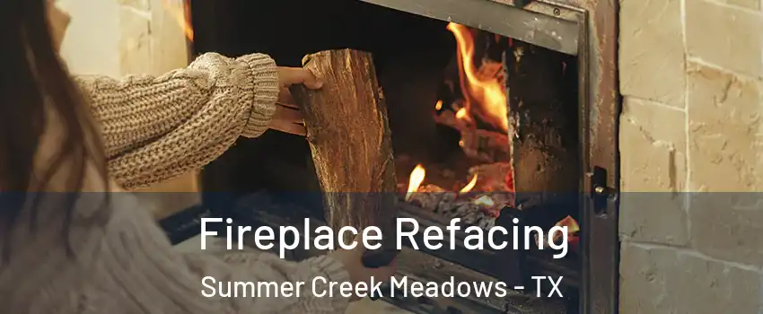 Fireplace Refacing Summer Creek Meadows - TX