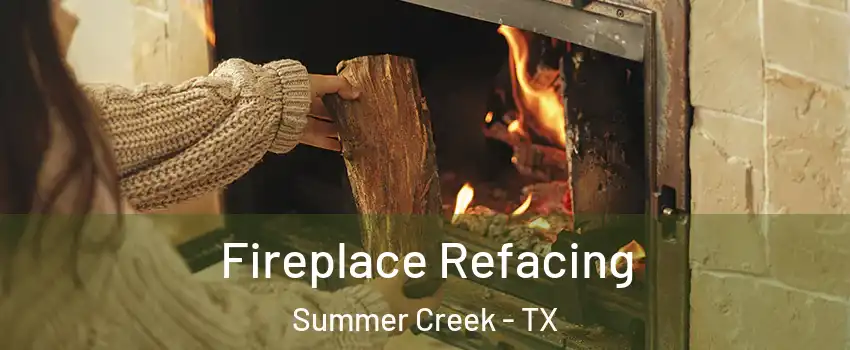 Fireplace Refacing Summer Creek - TX