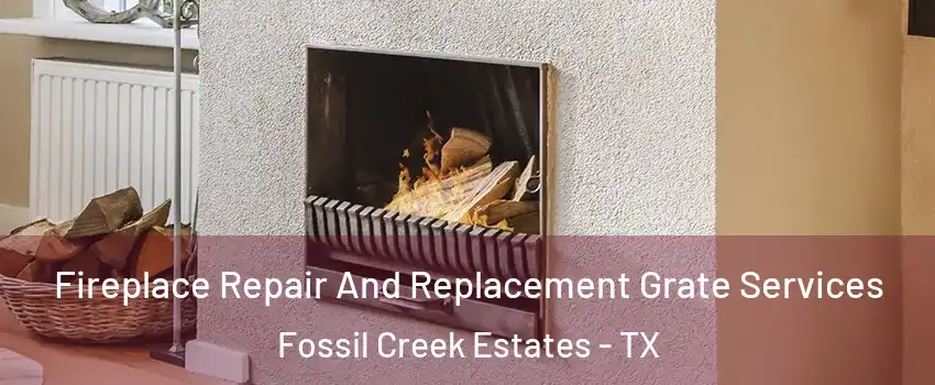 Fireplace Repair And Replacement Grate Services Fossil Creek Estates - TX