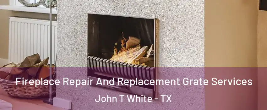 Fireplace Repair And Replacement Grate Services John T White - TX