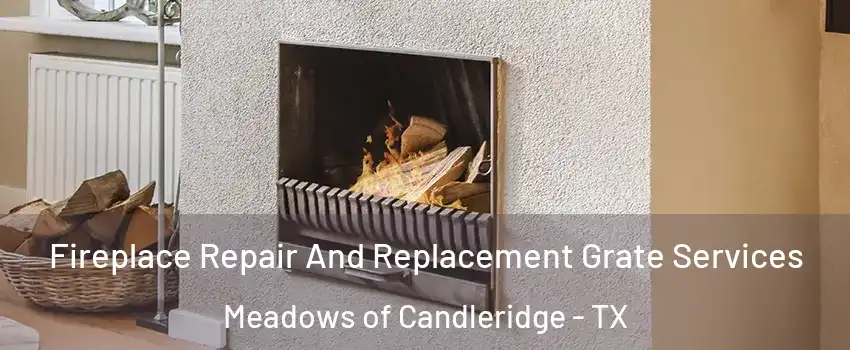 Fireplace Repair And Replacement Grate Services Meadows of Candleridge - TX