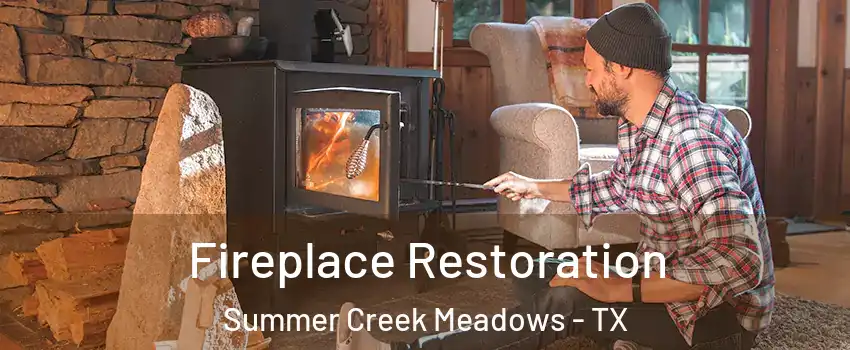 Fireplace Restoration Summer Creek Meadows - TX