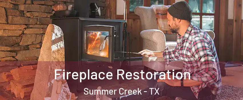 Fireplace Restoration Summer Creek - TX